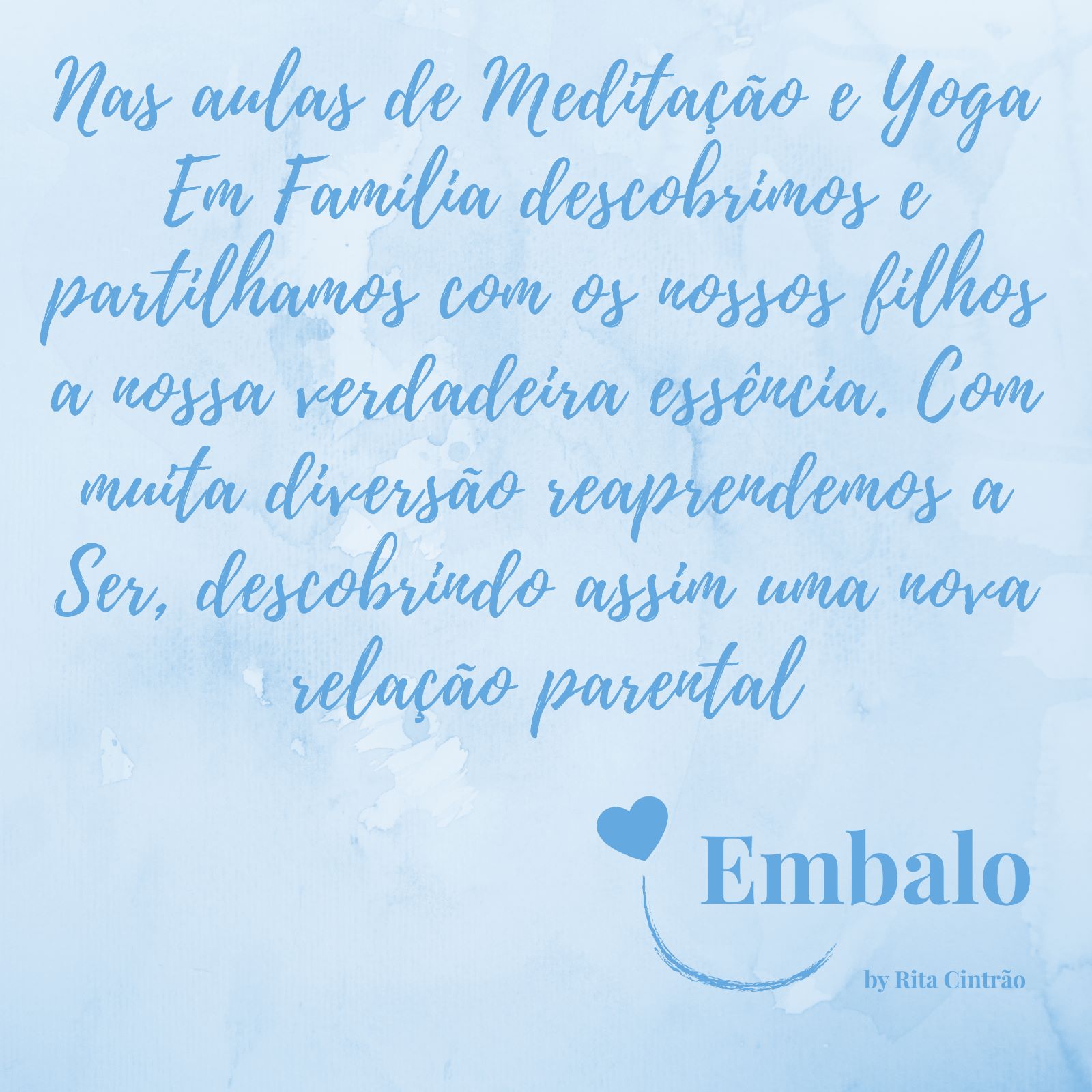 Meditação e Yoga Com Criança - Testemunho